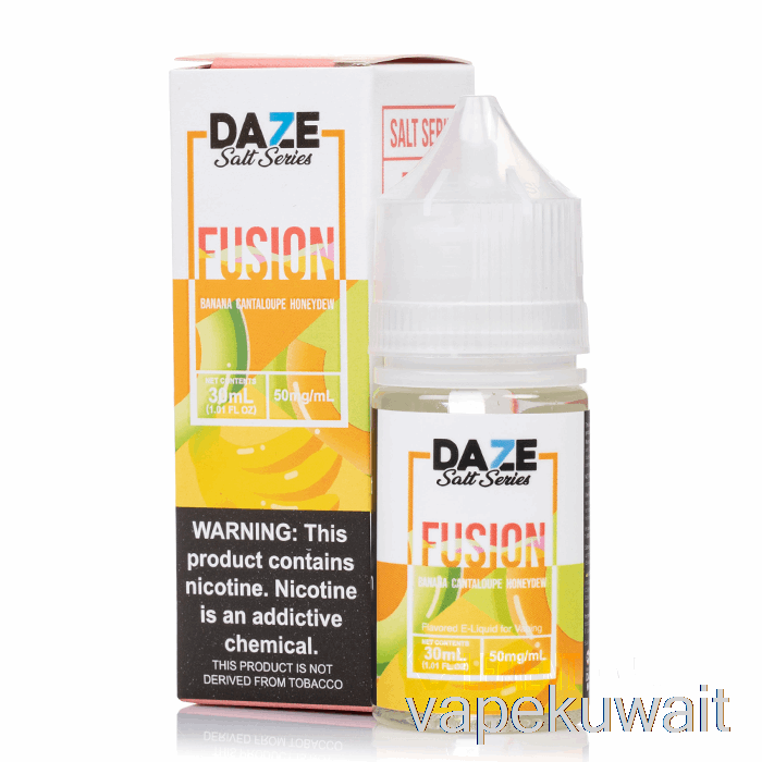 المن الموز والشمام - 7 ملح فيوجن - 30 مل 30 ملجم نظام جراب Vape